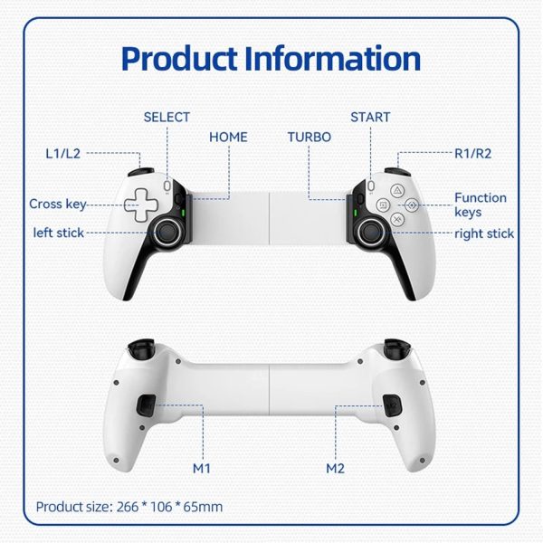 Gamepad D9 para iOS (iPhone iPad) Android y Nintendo Switch