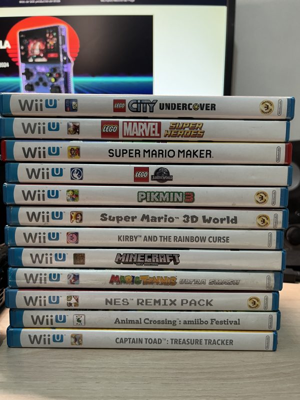 Nintendo WIIU Mario Kart Set + 12 Juegos originales [Reacondicionada]